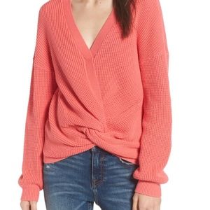 BP. Twist Front Sweater